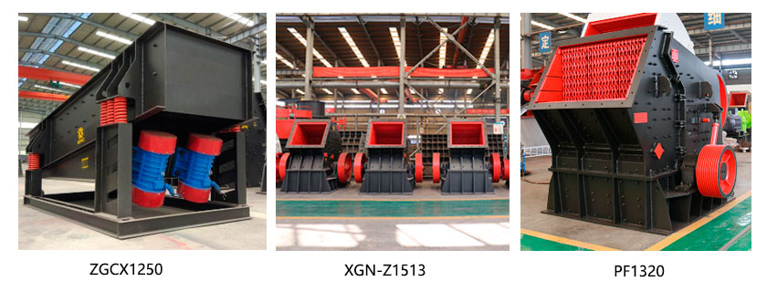 500tph equipment configuration