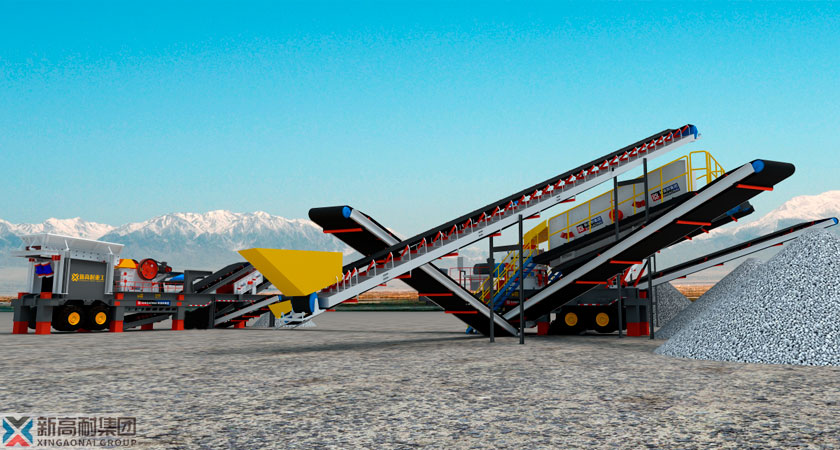 mobile stone crusher