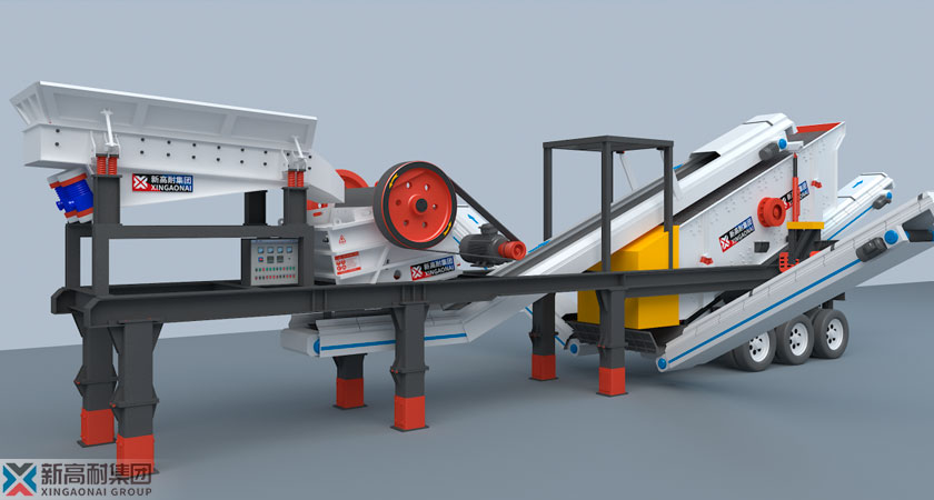 mobile stone crusher