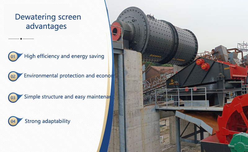 Technical advantages of dehydration screen