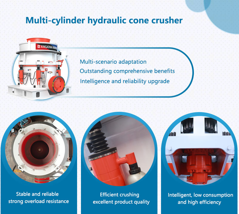 Advantages of multi-cylinder cone crusher